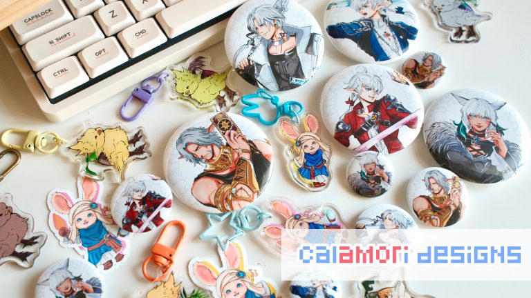 Calamori Designs xivmerch banner