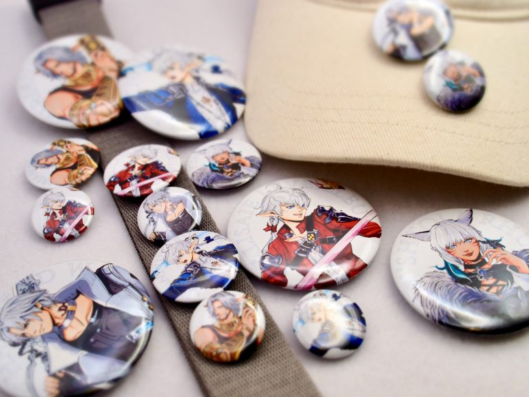 FFXIV button pins